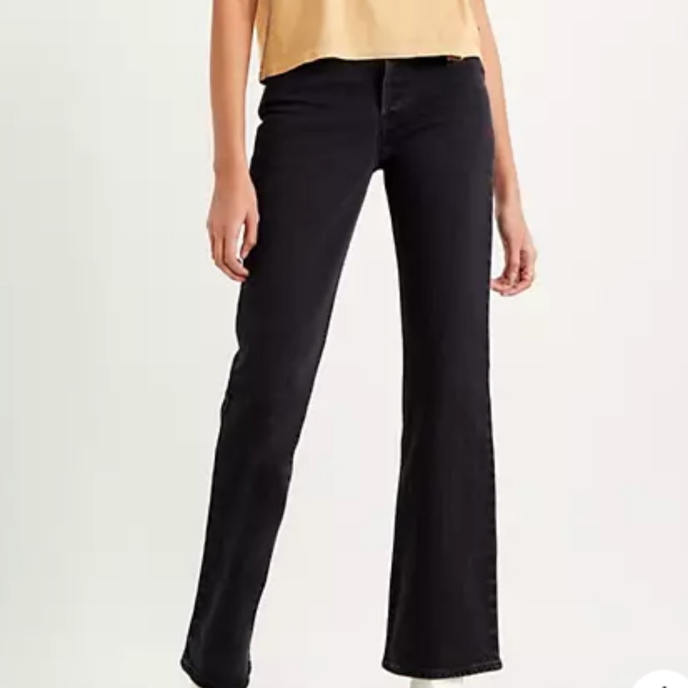 levis ribcage bootcut jeans